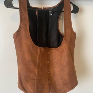Brown Corset
